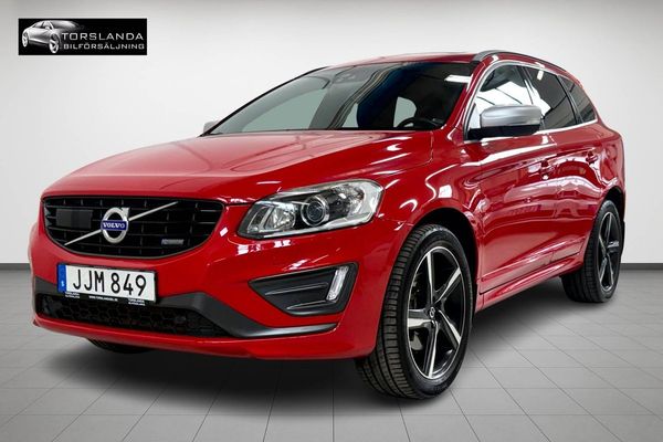 Volvo XC60 D4 AWD R-Design 215hk Polestar Skinn Pano Krok V-Hjul - 2014