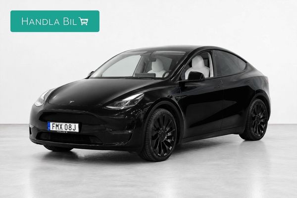 Tesla Model Y Performance Autopilot Drag Skinn Pano Moms 534hk - 2024