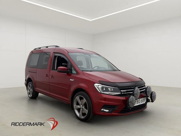 Volkswagen Caddy Maxi Life 4M Värmare Dragkrok Kamera 7-Sits - 2016