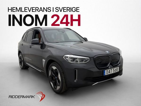 BMW iX3 286hk Charged Plus Panorama H/K HUD 360° Dragkrok - 2021