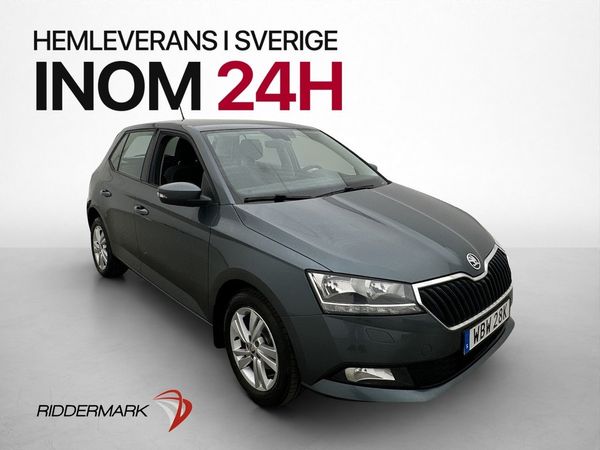 Skoda Fabia 1.0 TSI Style Endast 0.45l/mil CarPlay Sensorer - 2020