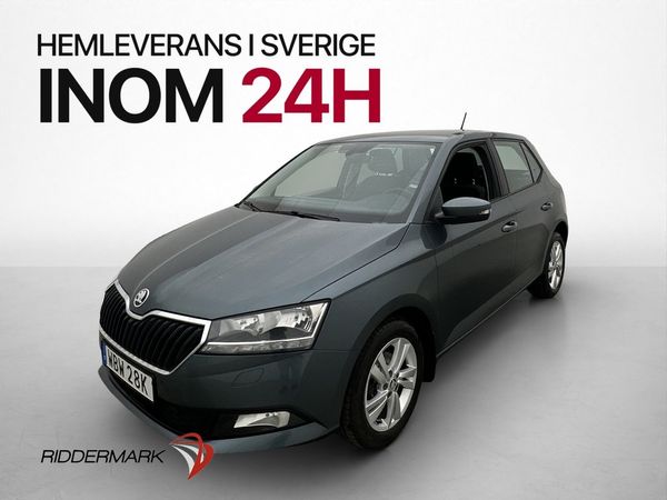 Skoda Fabia 1.0 TSI Style CarPlay Sensorer 0.45l/mil Få bruk - 2020