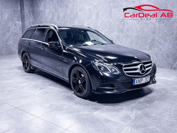 Mercedes E220 T BlueTEC 170hk Avantgarde 7G-Tronic Skinn Navi Drag - 2014