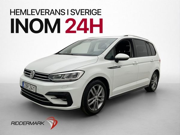 Volkswagen Touran 1.4 TSI R-Line 7-Sits Drag Kamera CarPlay - 2018