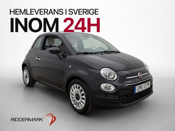 Fiat 500 Hybrid Lounge Sensorer Farthållare Bluetooth - 2021