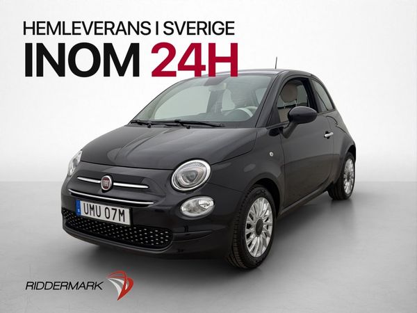 Fiat 500 Hybrid Lounge Sensorer Farthållare Bluetooth - 2021