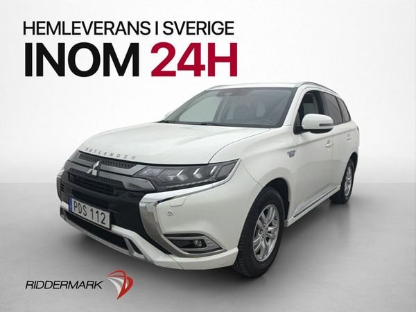 Mitsubishi Outlander PHEV Fleet Halvskinn Kamera Adap-fart - 2019