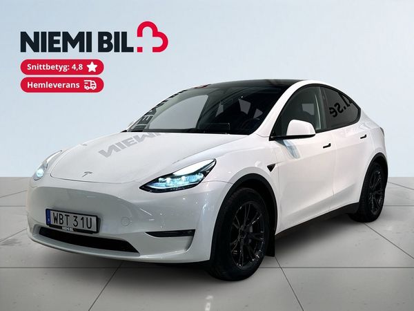 Tesla Model Y Long Range AWD Drag Pvärm Pano Skinn GPS Kamera SoV - 2025