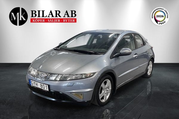 Honda Civic 5-dörrar 1.8 i-VTEC Sport Nyservad / Räntefritt 0% - 2008