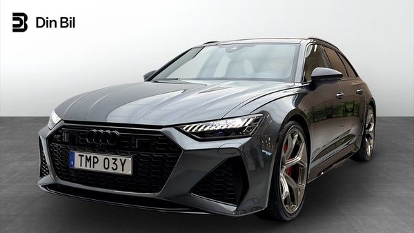 Audi RS6 Avant performance 630HK RS-Design Röd Head-Up PANO - 2026