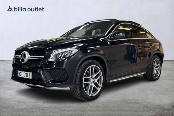 Mercedes GLE350 d 4MATIC Coupé AMG 258hk Panorama H/K 360° Dragkrok - 2017