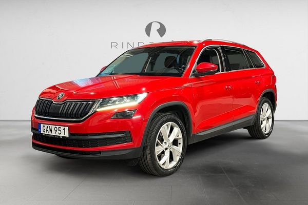 Skoda Kodiaq 2.0 TSI 180 HK DSG AWD STYLE DRAG 14800MIL NYSERV 19" - 2017