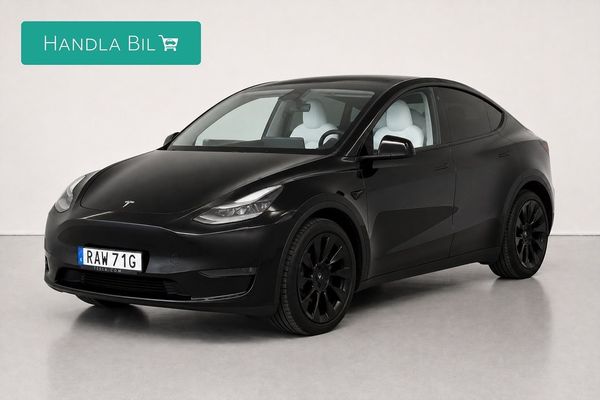 Tesla Model Y Long Range AWD Pano Skinn Drag Moms SoV - 2024