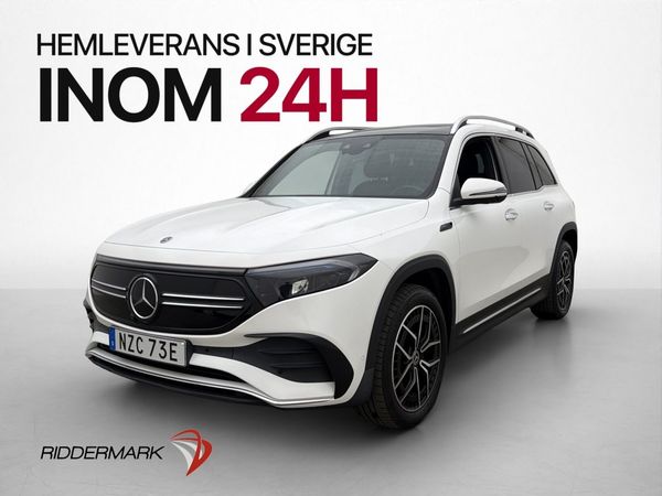 Mercedes EQB350 4M AMG 7-Sits Pano 360° HUD Värmare - 2022