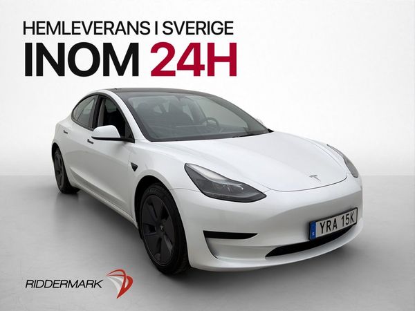 Tesla Model 3 Standard Range Värmare Autopilot MOMS - 2023