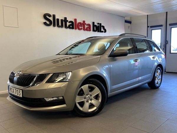 Skoda Octavia Kombi 1.0 TSI Automat Drag 1 Ägare Lågmil S/V hjul - 2018