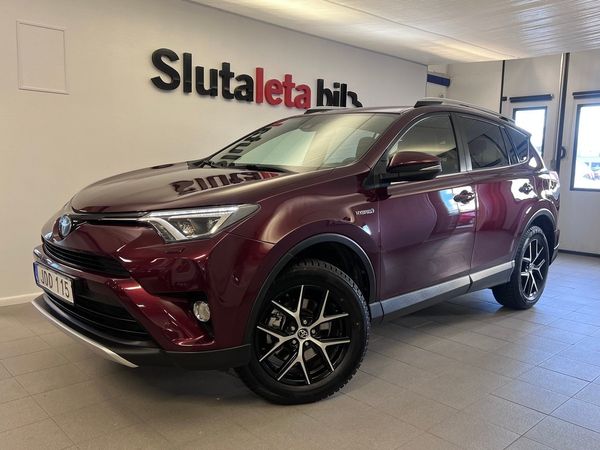 Toyota RAV4 Hybrid 2.5 Dual VVT-i AWD-i E-CVT Drag B-Kam Nya Däck! - 2016