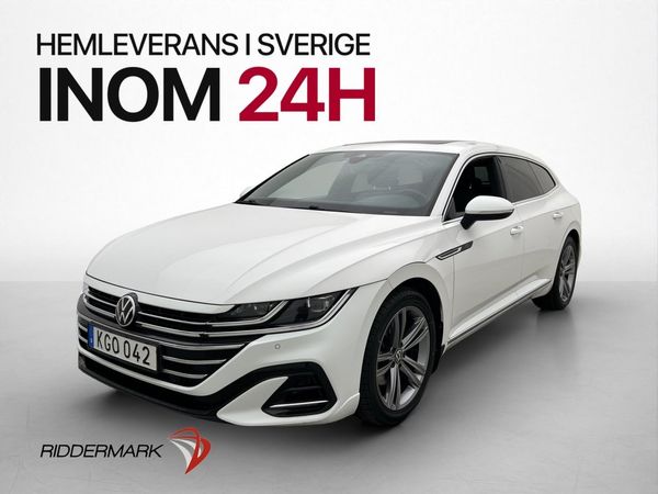 Volkswagen Arteon R Line Cockpit Pano Värmare Drag - 2021