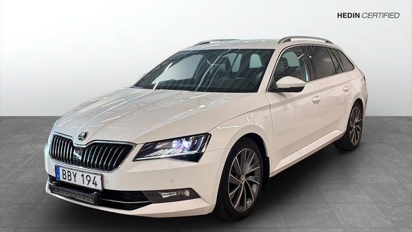 Skoda Superb 2.0 TDI 4x4 190hk L&K Värmare Skinn Kamera Drag - 2019
