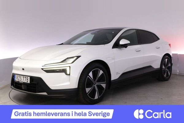 Polestar 4 Long Range Single Motor Pano 360 Elstol Navi BLIS - 2025