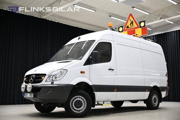 Mercedes Sprinter 316 CDI 4x4 163HK Automat|Inredd|Uppvärmt-skåp|Leasbar - 2013