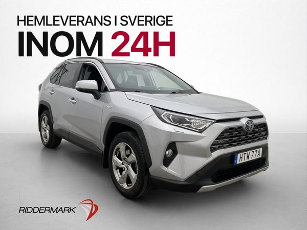Toyota RAV4 AWD-i Executive Premium Skinn Värm JBL 360° Drag - 2019