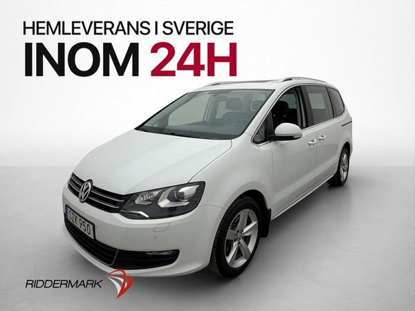 Volkswagen Sharan 7sits 4Motion Pano Värmare Drag EN-BRUKARE - 2015