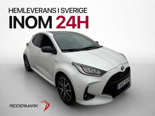 Toyota Yaris Hybrid 116hk Style Pano JBL Kamera Halvskinn - 2020