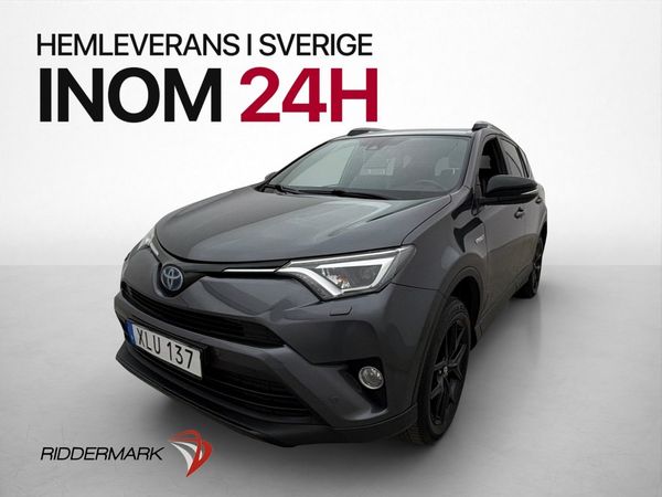 Toyota RAV4 Hybrid AWD 197hk X-Edition Kamera Halvskinn Drag - 2019