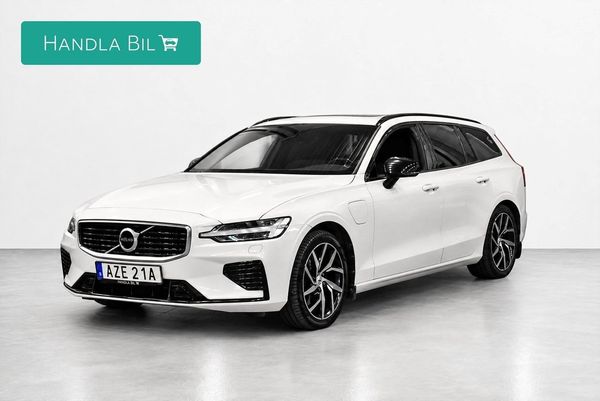 Volvo V60 T8 Plug-in AWD R-design Drag Skinn Pano H/K P-värm - 2019