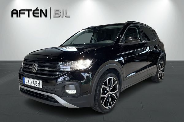 Volkswagen T-Cross 1.0 TSI Base 95hk|Drag, B-kamera, P-sensorer, Bluetooth - 2019