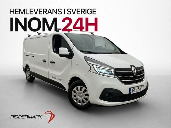 Renault Trafic L2 145hk Värm LED Drag 2xDörr Kamera V-Inredd - 2021