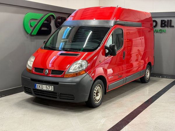 Renault Trafic SKÅP 1.9 dCi HÖGSKÅP NyBesiktigad 0% RÄNTA 36-MÅNADER - 2006
