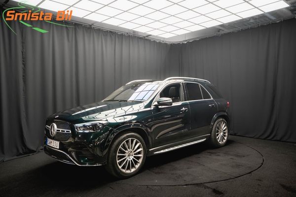 Mercedes GLE350 de 4M AMG LÄDER PANO LUFT BUR DRAG MOMS SMARAGDGRÖN - 2024
