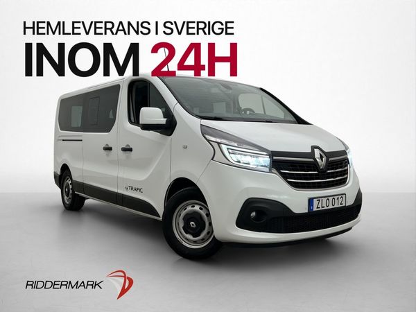 Renault Trafic Kombi Lång Värm Kamera LED Farthållare 9-Sits - 2020