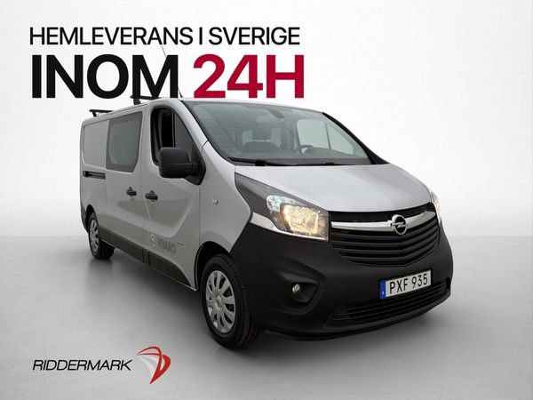 Opel Vivaro CrewVan L2 6-Sits Värmare B-Kamera Farthållare - 2017
