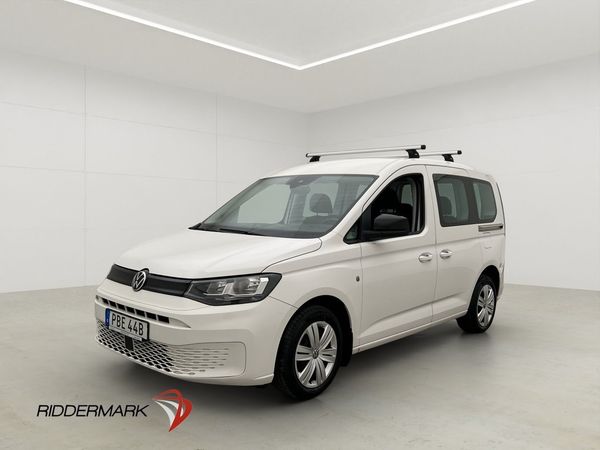 Volkswagen Caddy Life 102hk Dragkrok PDC CARPLAY 5-Sits Moms - 2022