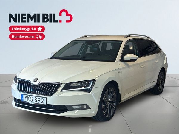 Skoda Superb Kombi 2.0 TDI 4x4 L&K Dragkrok M-värmare Backkamera S&V - 2017