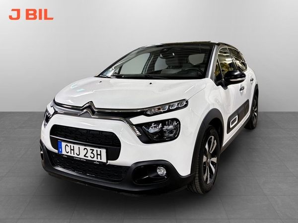 Citroen C3 Shine 1.2 PT 110hk Aut P-SENSORER CARPLAY - 2023