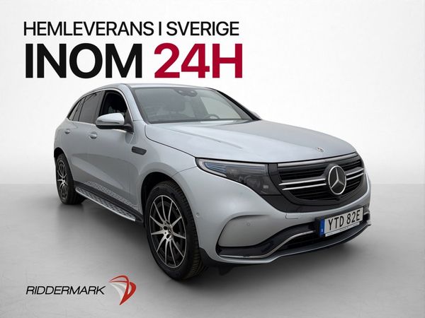 Mercedes EQC400 4MATIC 408hk MOMS AMG Pano Burm - 2021