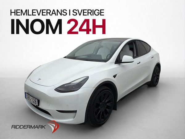 Tesla Model Y Long Range AWD Dragkrok Autopilot Två-Brukare - 2022