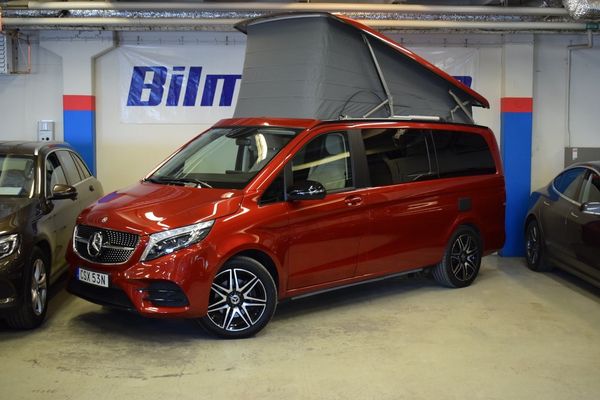 Mercedes Marco Polo 300d 4MATIC 3.2t AMG DRAG/VÄRM/ADAP-FART/SKINN/TAKLUCKA - 2022