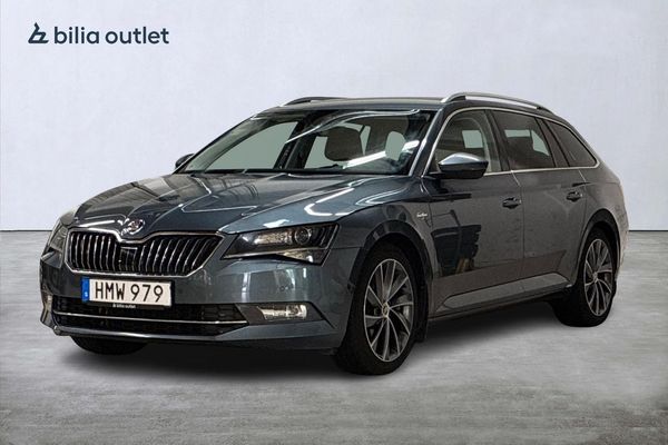Skoda Superb Kombi 2.0 TDI 4x4 DSG L&K 190hk Navi Drag P-värm B-kam - 2018
