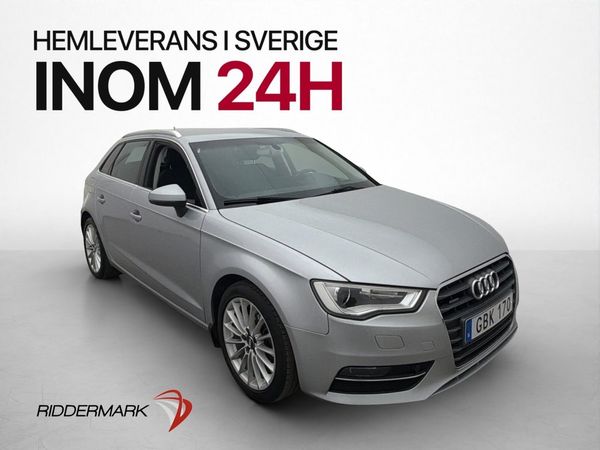 Audi A3 2.0 TDI Quattro 150hk D-Värmare Drag Bluetooth - 2015