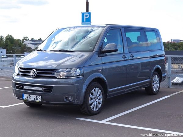 Volkswagen Multivan 2.0 TDI 4M 180hk S/V-hjul 7-sits drag backkamera - 2012