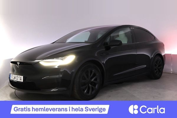 Tesla Model X Long Range AWD Uppg.Autopilot Yoke Pano Drag - 2023