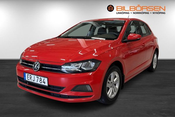 Volkswagen Polo 5-Dörrar 1.0 Base (M&K, Bluetooth) - 2018