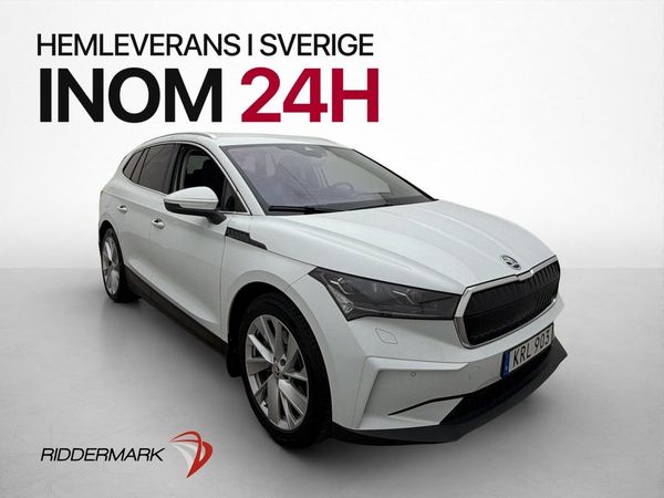 Skoda Enyaq iV80 Värmare HUD 360° Skinn CarPlay Drag MOMS - 2021