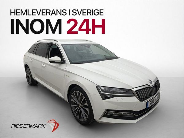 Skoda Superb iV Plug In 218hk L&K Canton Värmare Kamera Drag - 2021