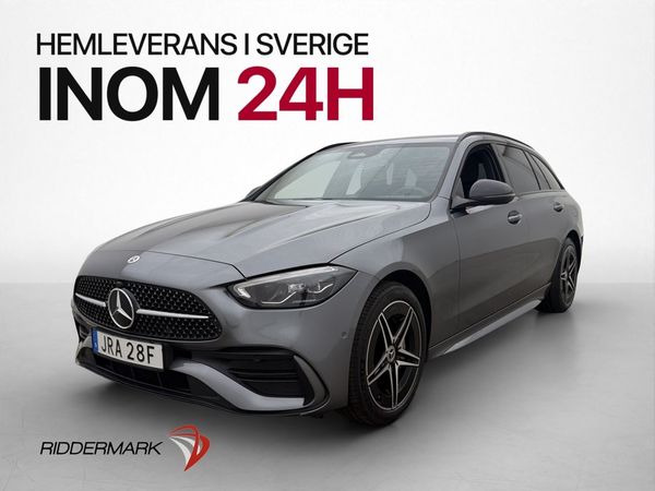 Mercedes C300 T e 313hk AMG Navi Värmare Kamera Drag - 2023